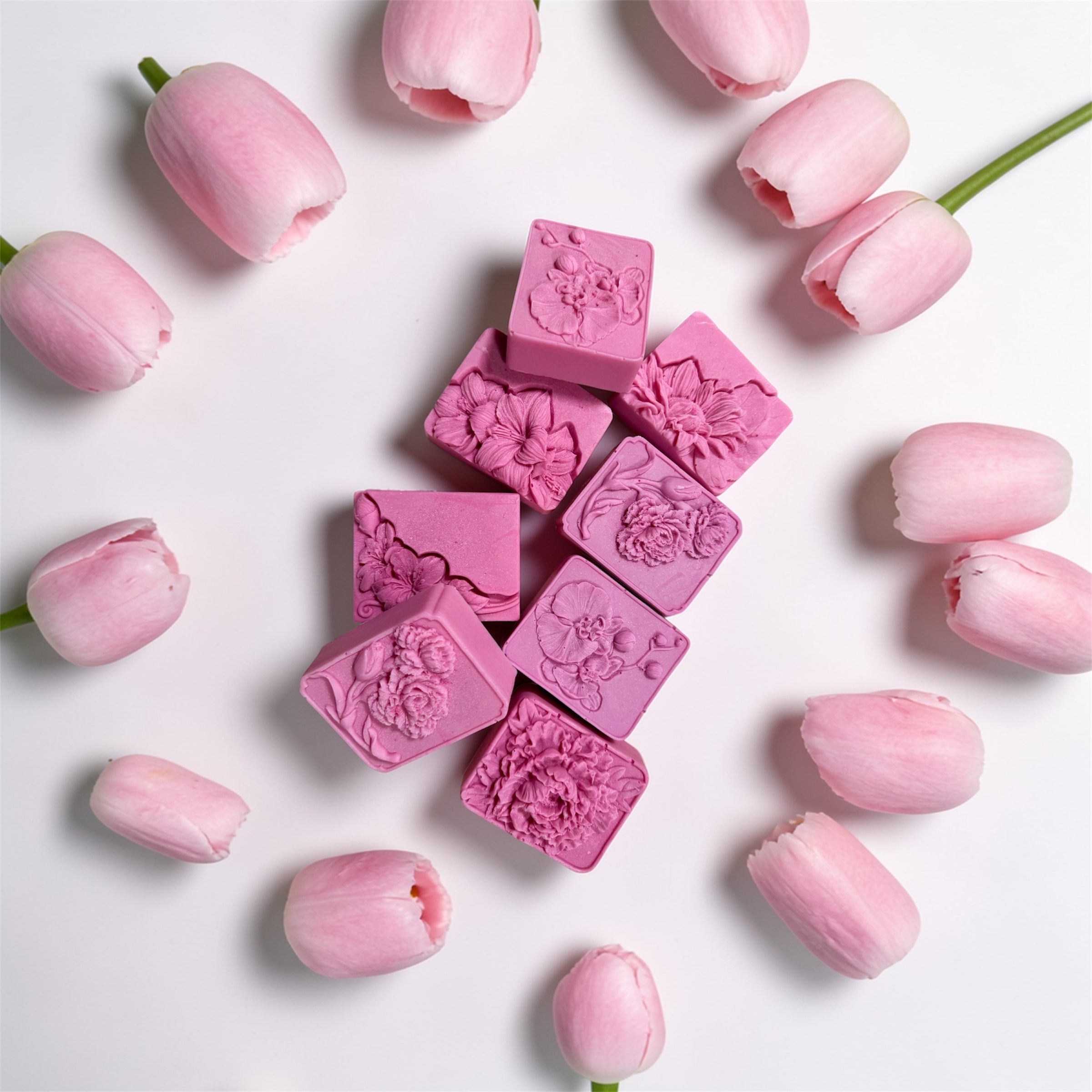 Moisturizing, Scented Bars for Any Bathroom - 3 handmade bath soaps