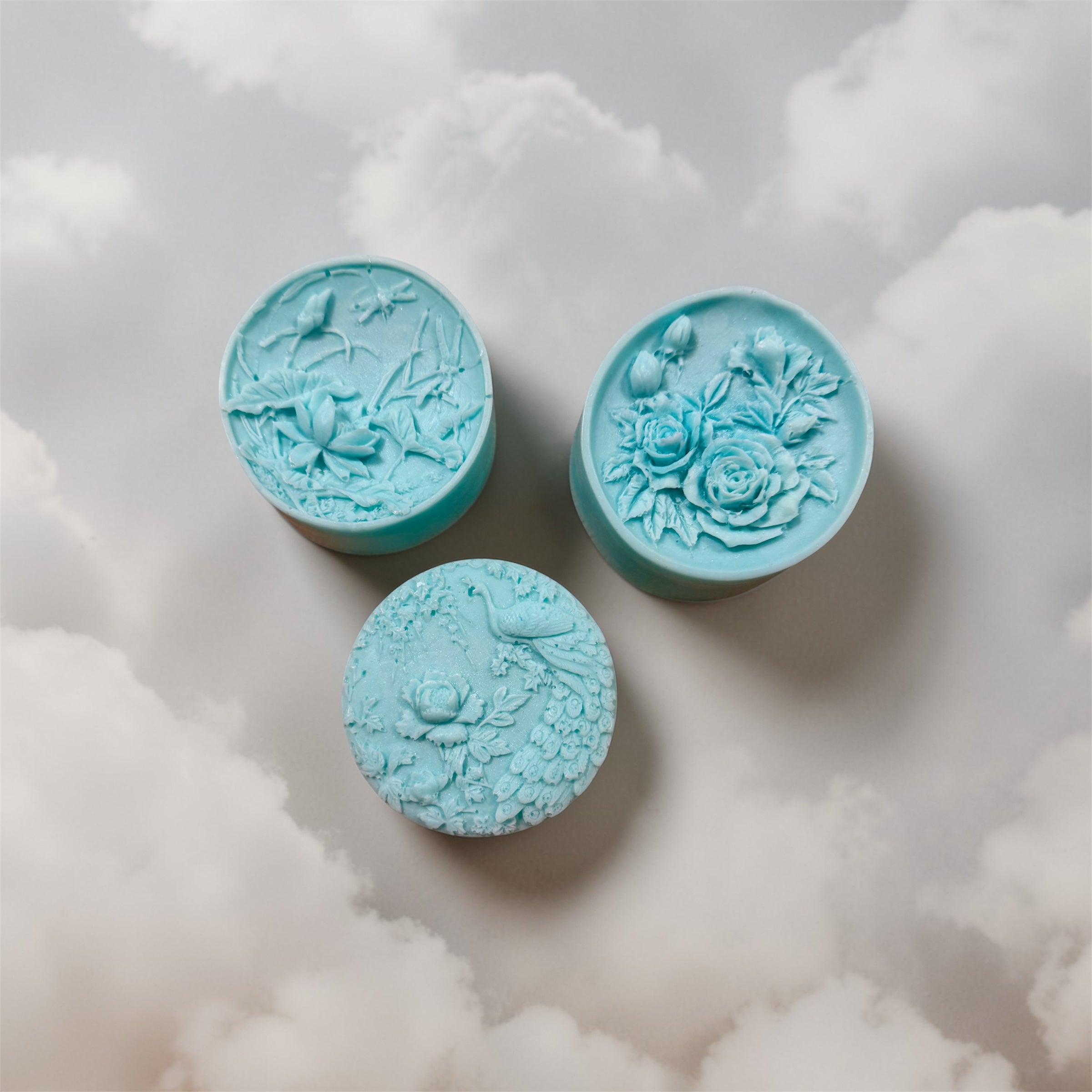 Ocean breeze with vitamin E soap -3 soap package