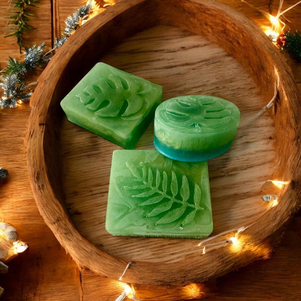 Sandalwood Bergamot Soap Set – Vitamin E Enriched Natural Skincare Bars (Set of 3)