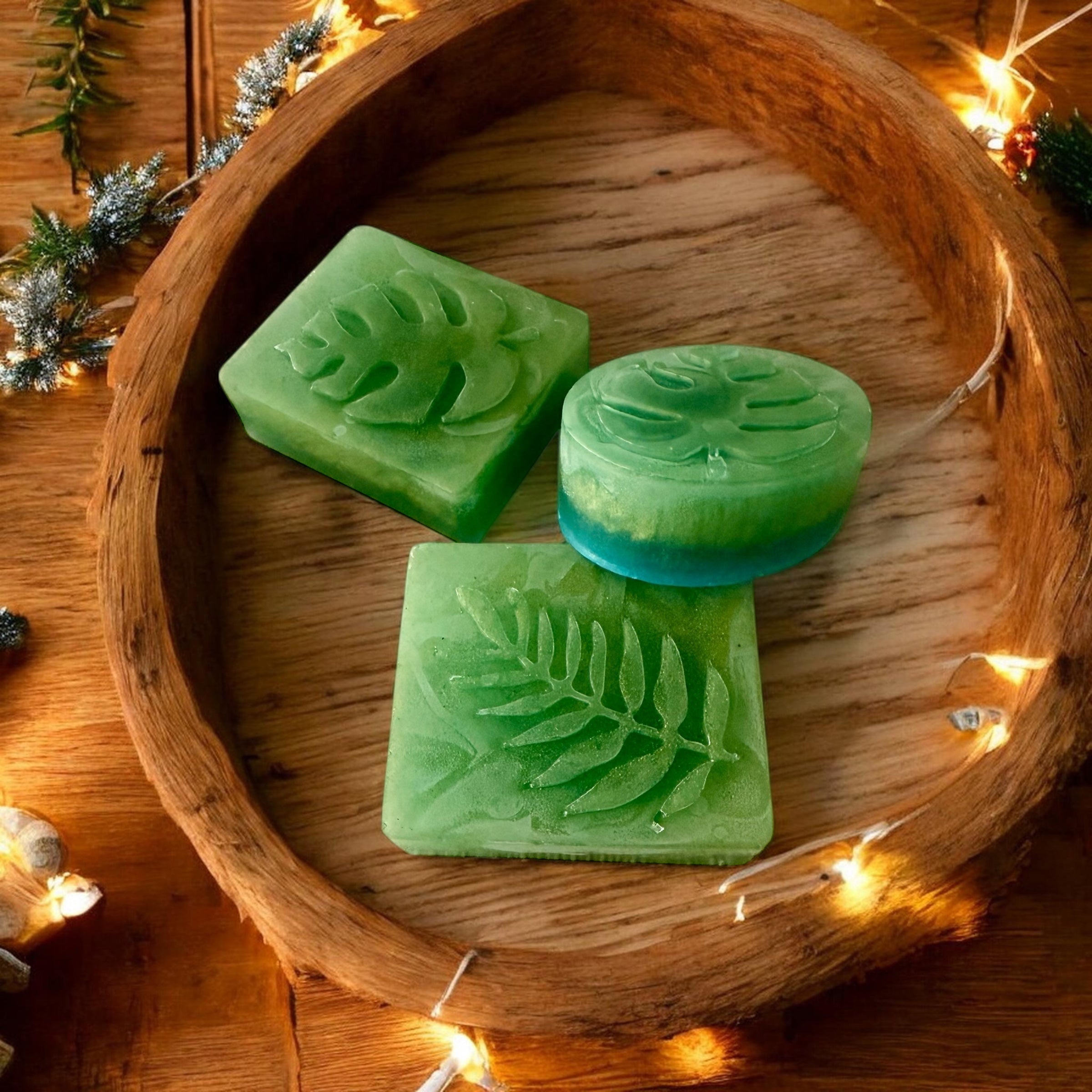 Sandalwood Bergamot Soap Set – Vitamin E Enriched Natural Skincare Bars (Set of 3)