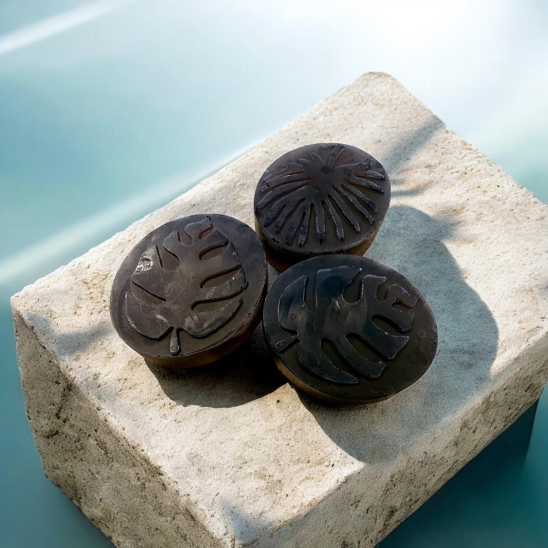 3 Soap package - Sandalwood and bergamot oil with vitamin E