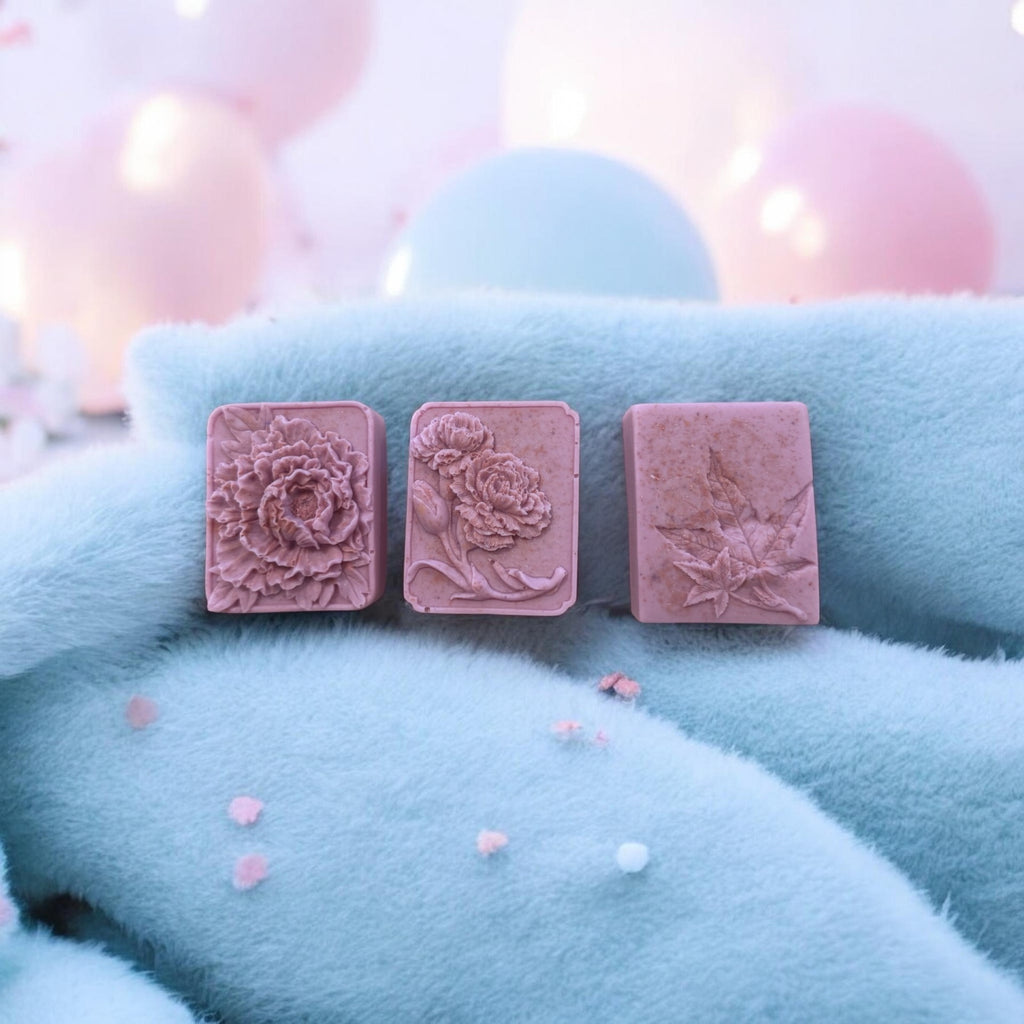 3 Handmade Bath Soaps – Luxury, Softening & Moisturizing Bars